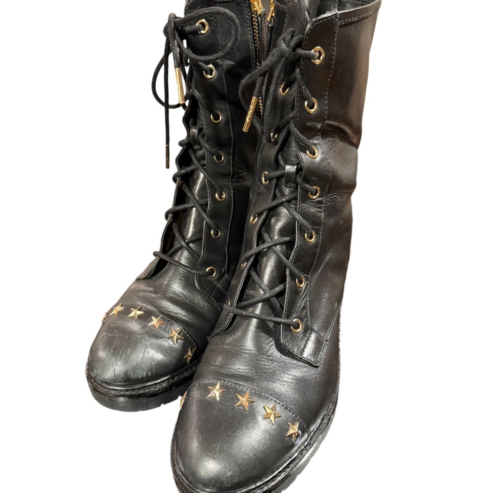 Michael Kors Cody Combat Boots - Size 8
